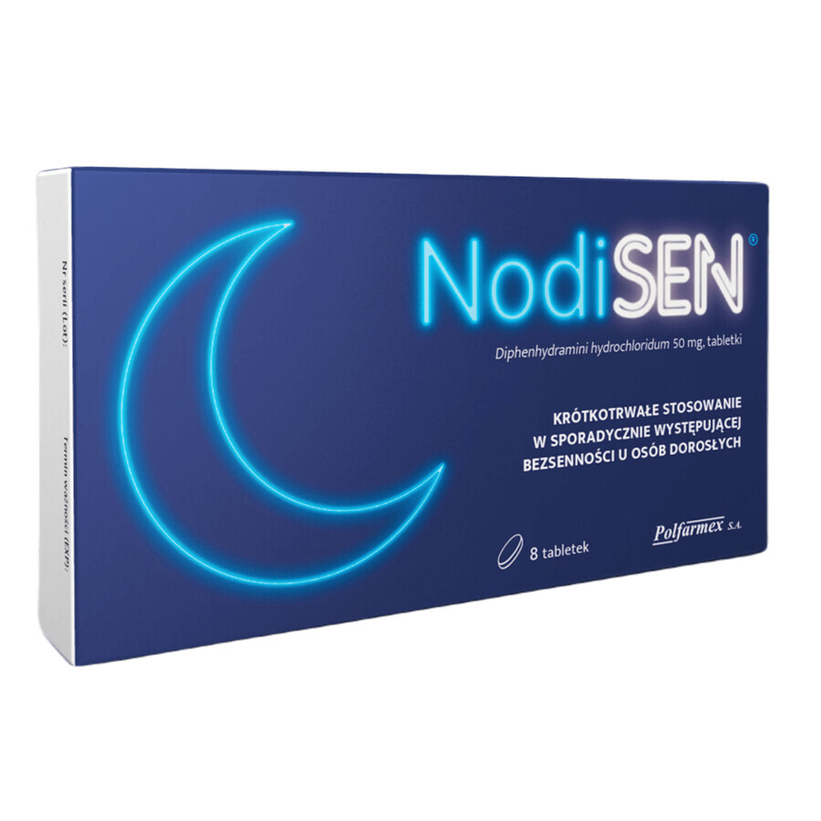 Nodisen 50 mg, 8 Tabletten