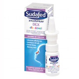 Sudafed XyloSpray DEX für Kinder (0,5 mg + 50 mg)/ml, Nasenspray, 2-6 Jahre, 10 ml