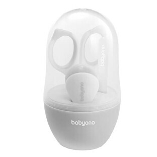 BabyOno, nail care set for babies and children, white, 398/03