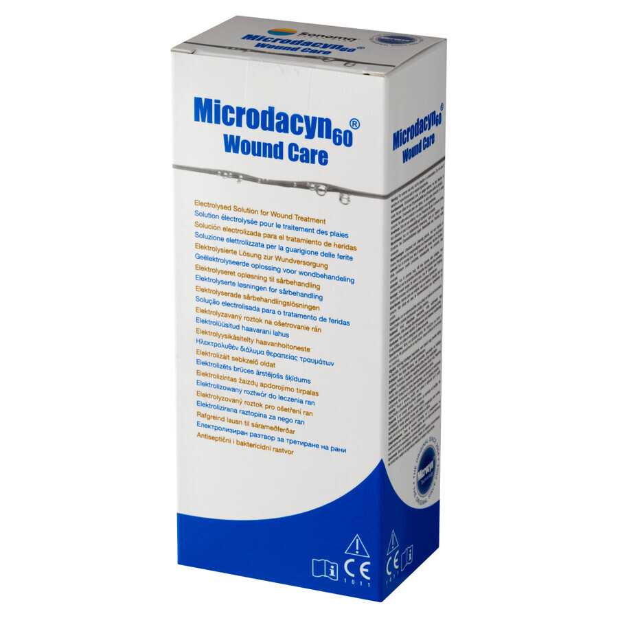 Microdacyn 60 Wound Care, elektrolytische Wundpflegelösung, 100 ml