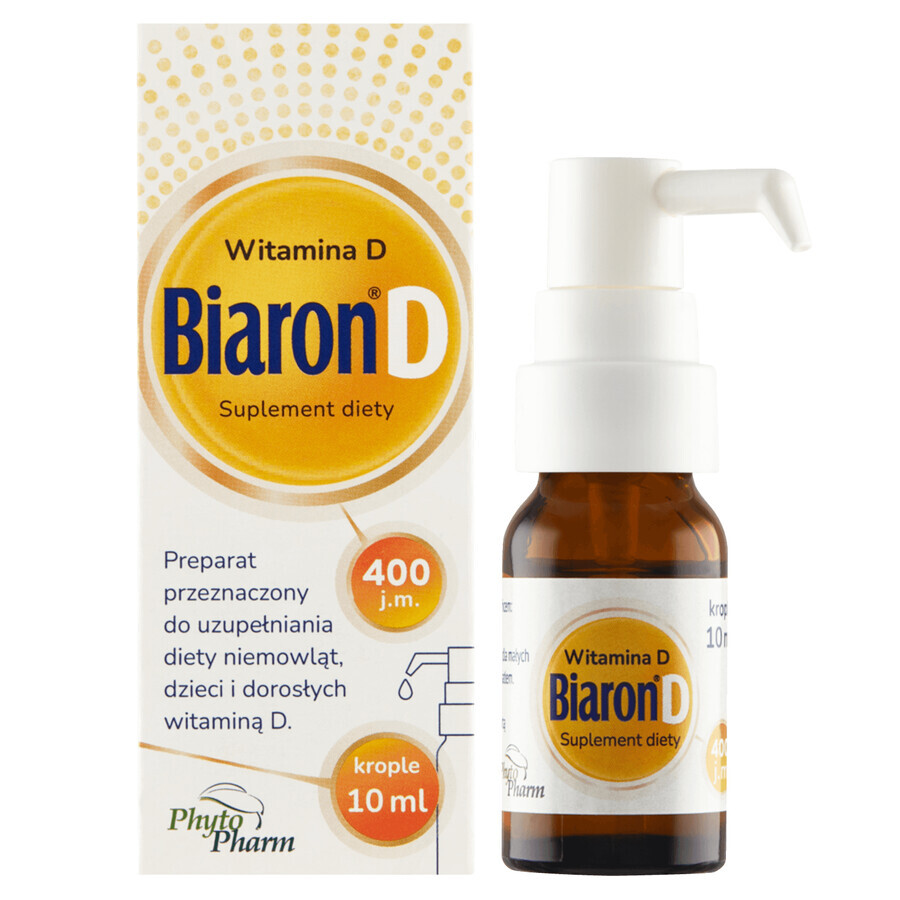 Biaron D, Vitamin D 400 IU, Tropfen, 10 ml