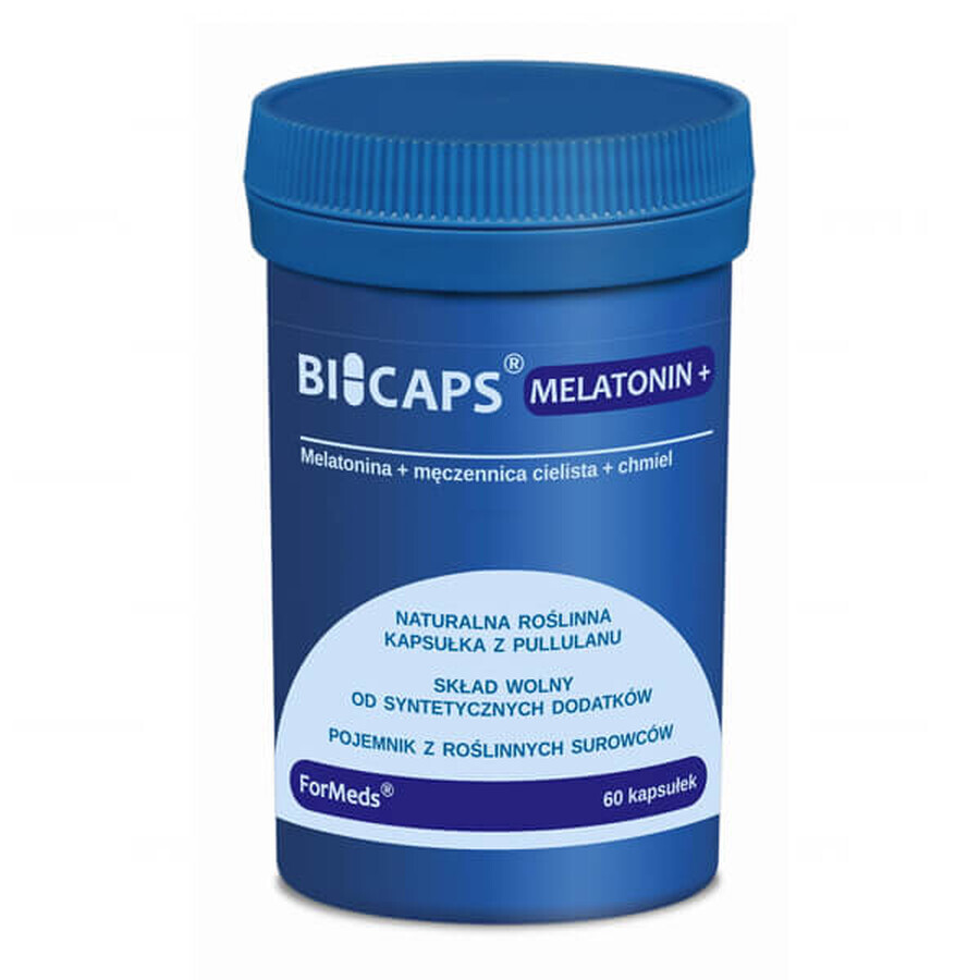 ForMeds Bicaps Melatonin+, 60 gélules