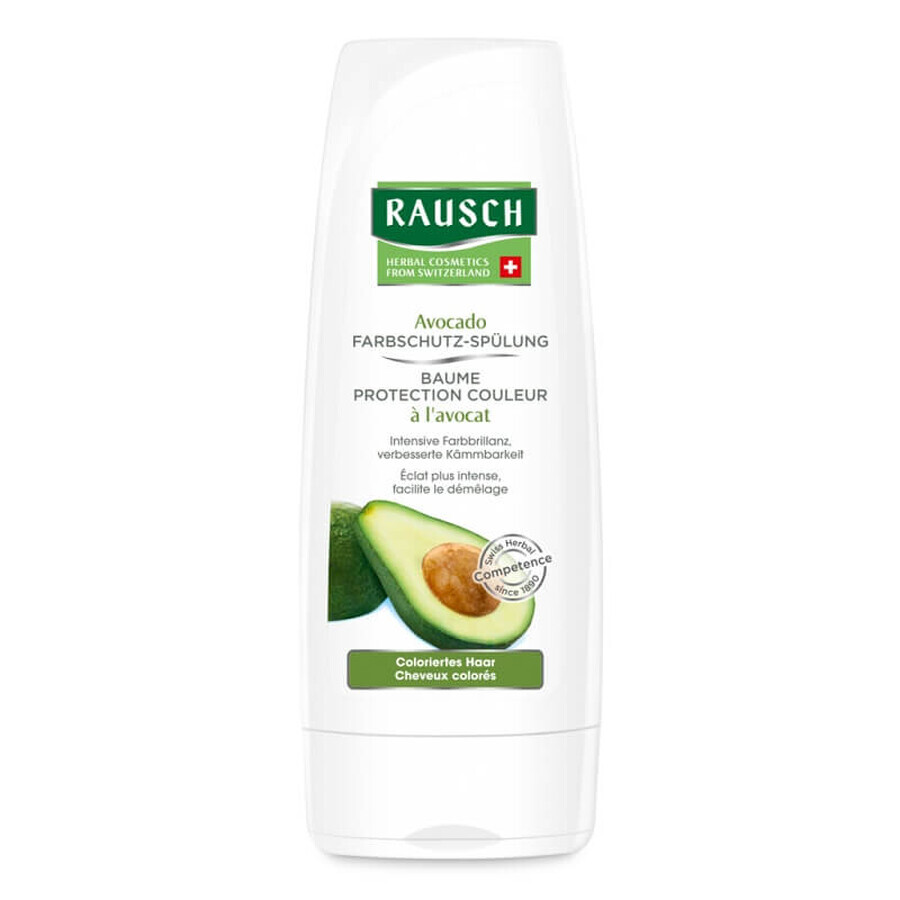 Balsam pentru par vopsit cu avocado, 200 ml, Rausch