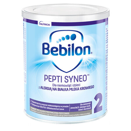 Bebilon Pepti 2 Syneo Pulver, nach 6 Monaten, 400 g