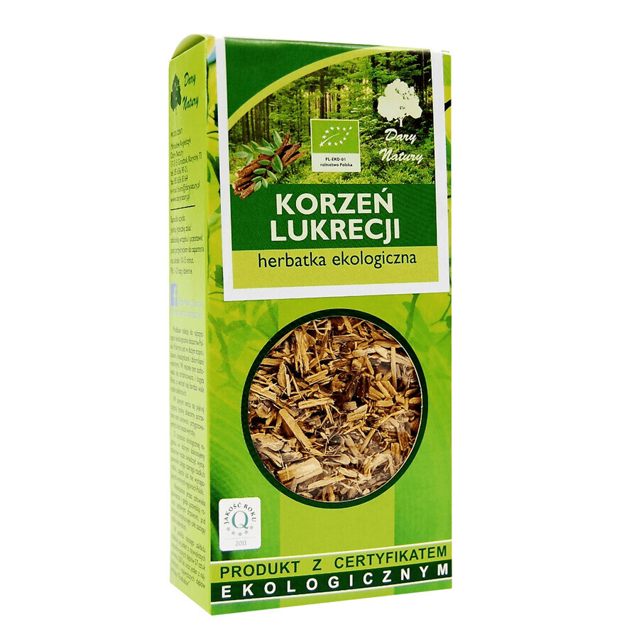 Darya Natury Lakritzwurzel, Bio-Tee, 50 g VERLORENE VERPACKUNG