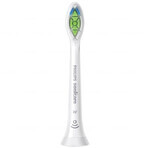 Philips Sonicare W2 Optimal White Sonic Toothbrush Replacement Tips, HX6064/10, White, 4 Pieces