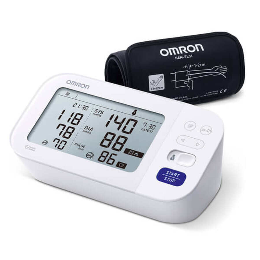 Omron M-6 Comfort HEM-7360-E, automatisches Oberarm-Blutdruckmessgerät