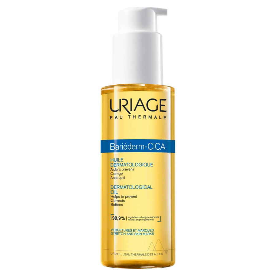 Uriage Bariederm, Cica-Öl für Dehnungsstreifen und Narben, 100 ml