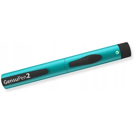 GensuPen 2, automatische Insulinpumpe, türkis