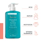 Avene Cleanance face and body cleansing gel for oily and blemish-prone skin, 400 ml