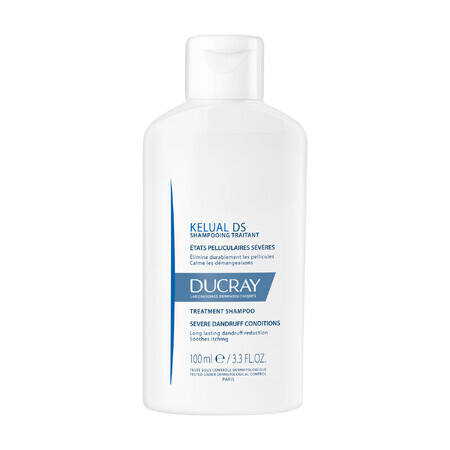 Ducray Kelual DS, Anti-Schuppen-Shampoo, bei schweren Schuppen, 100 ml