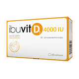 Ibuvit D3 4000 IU, 30 capsules