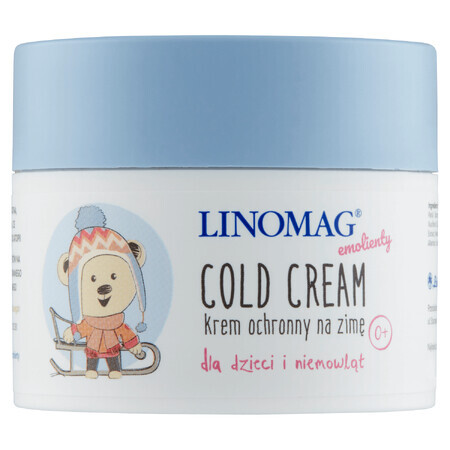 Linomag Emolients Cold Cream, schützende Wintercreme für Säuglinge und Kinder ab dem 1. Tag, 50 ml