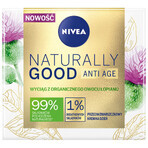 Nivea Naturally Good, crema da giorno antirughe con estratto di bardana biologico, 50 ml