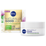 Nivea Naturally Good, crema da giorno antirughe con estratto di bardana biologico, 50 ml