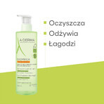 A-Derma Exomega Control 2in1, pflegendes Gel für Körper, Gesicht, Haare, von Geburt an, 500 ml