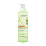 A-Derma Exomega Control 2in1, pflegendes Gel für Körper, Gesicht, Haare, von Geburt an, 500 ml