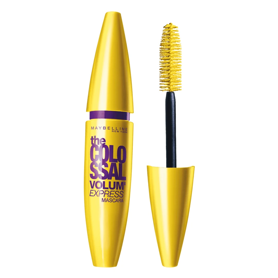 Maybelline The Colossal Volum, Wimperntusche, Glam Schwarz, 10,7 ml
