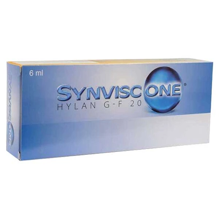 Jeringa Synvisc One Hylan G-F 20, 48 mg/6 ml, 6 ml x 1 vial