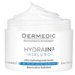 Dermedic Hydrain 3 Hialuro, ultra-feuchtigkeitsspendende Körperbutter, 225 ml