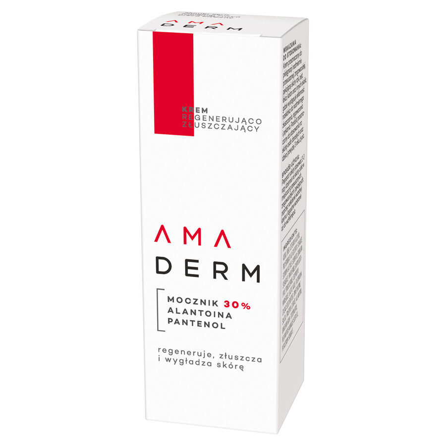 Amaderm Urea 30%, regenerierende und peelende Creme, 50 ml