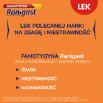 Famotidina Ranigast 20 mg, 20 compresse rivestite con film