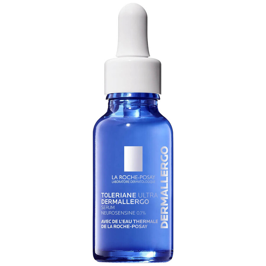 La Roche-Posay Toleriane Ultra Dermallergo, beruhigendes Feuchtigkeitsserum, empfindliche und zu Allergien neigende Haut, 20 ml