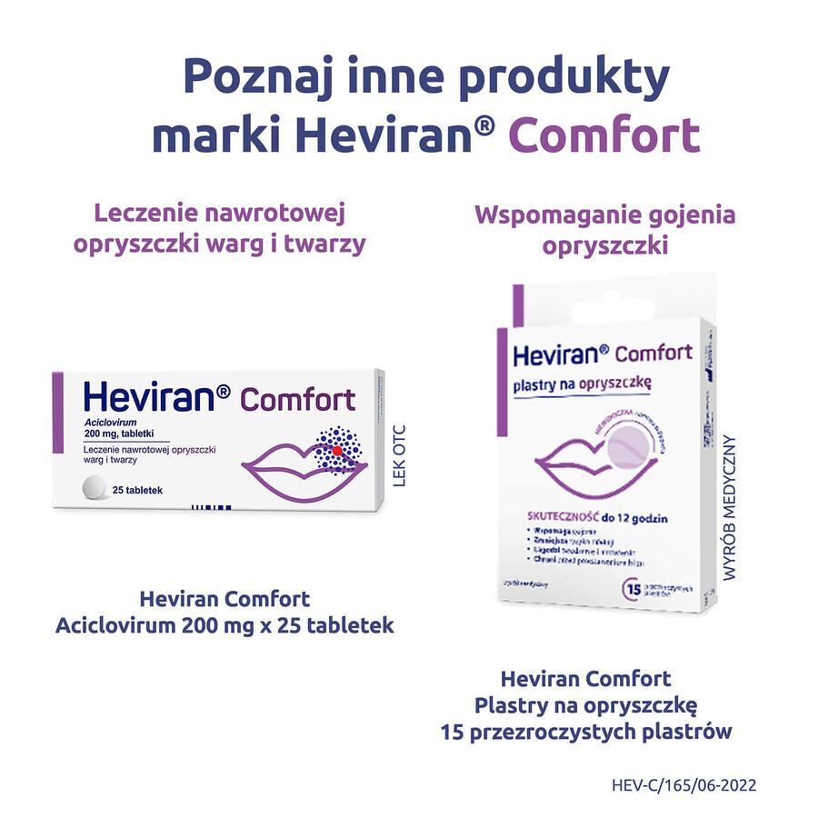 Heviran Comfort Max 400 mg, 30 tablets