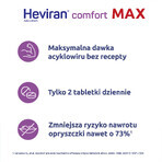 Heviran Comfort Max 400 mg, 30 tablets