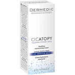 Dermedic Cicatopy, crema facial calmante, hidratante, piel seca y atópica, 50 ml