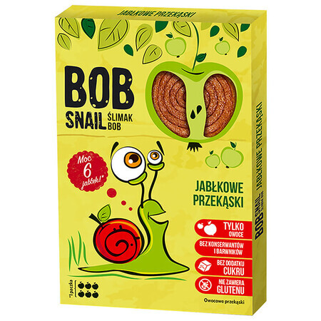 Bob Snail Roll Fruchtsnack, Apfel, 60 g