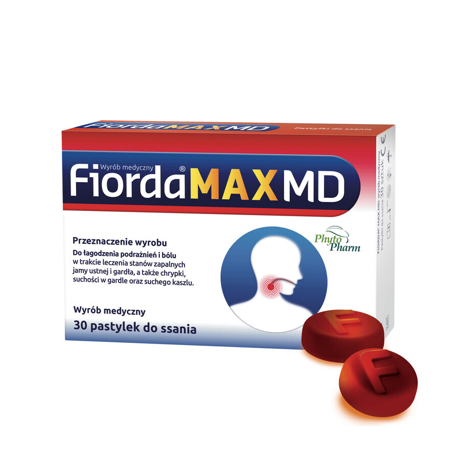 Fiorda Max MD, 30 tablets