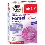 Minerale pentru femei + Colagen, 30 comprimate, Doppelherz