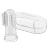 BabyOno, brush for first teeth, silicone, 723/01, 1 pc