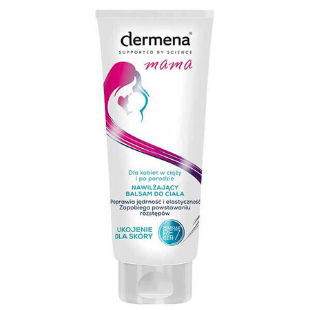 Dermena mama, feuchtigkeitsspendende Körperlotion, für Schwangere und Wöchnerinnen, 200 ml