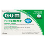 Sunstar Gum PerioBalance, sabor menta, 30 pastillas para chupar