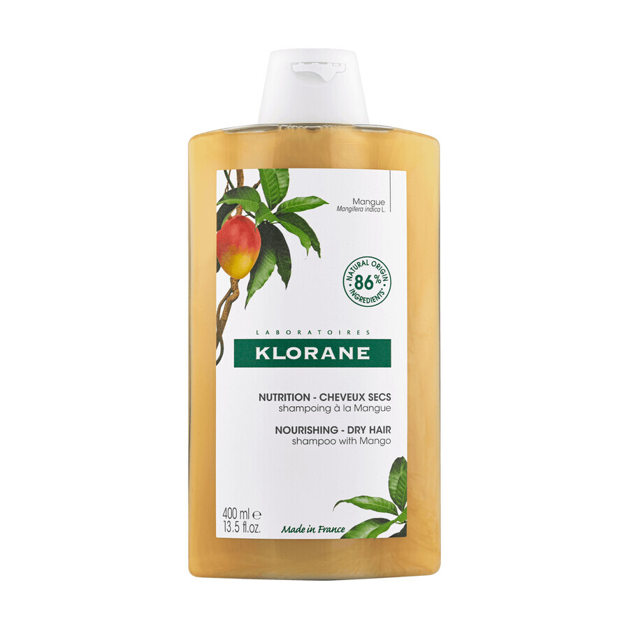 Klorane, șampon de păr cu mango, 400 ml