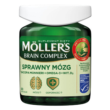 Moller's Brain Complex Effizientes Gehirn, 60 Kapseln