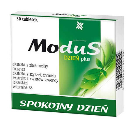 Modus Día Plus, 30 comprimidos