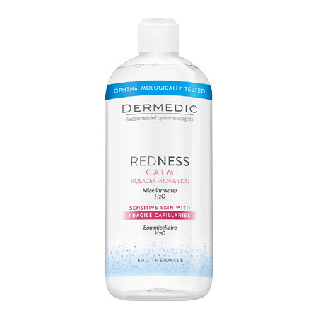 Dermedic Rötungen Calm, Micellar Lotion H2O, empfindliche Haut, 500 ml