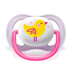 Avent Ultra Air, sucette, silicone, orthodontique, animaux, SCF080/08, 6-18 mois, 2 pièces