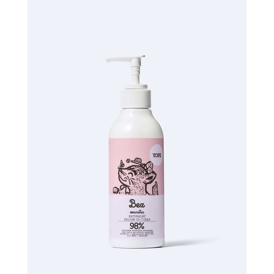 Yope Mandarine und Himbeere, natürliche Körperlotion, 300 ml