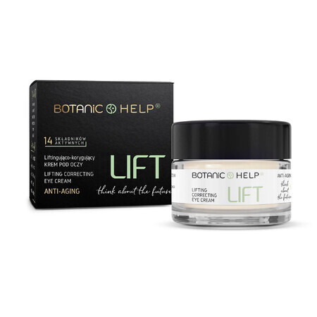 Botanic Help Lift, eye cream with lifting and correction effect, 15 ml