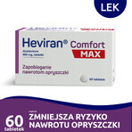 Heviran Comfort Max 400 mg, 60 tablets