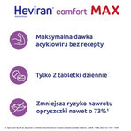 Heviran Comfort Max 400 mg, 60 tablets