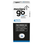 Maxigra Go 25 mg, 4 Filmtabletten