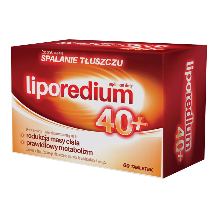 Liporedium 40+, 60 Tabletten