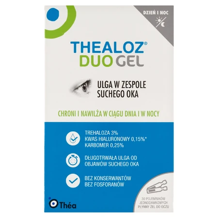 Thealoz Duo Gel, gel ocular líquido, 0,4 g x 30 envases monodosis