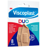 Viscoplast Duo, elastische Binde, wasserdicht, 8 Stück