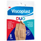 Viscoplast Duo, elastische Binde, wasserdicht, 8 St&#252;ck